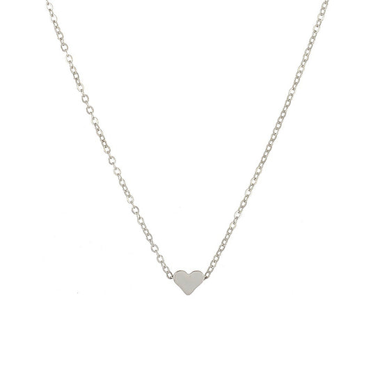 Elegant Heart Charm Necklace